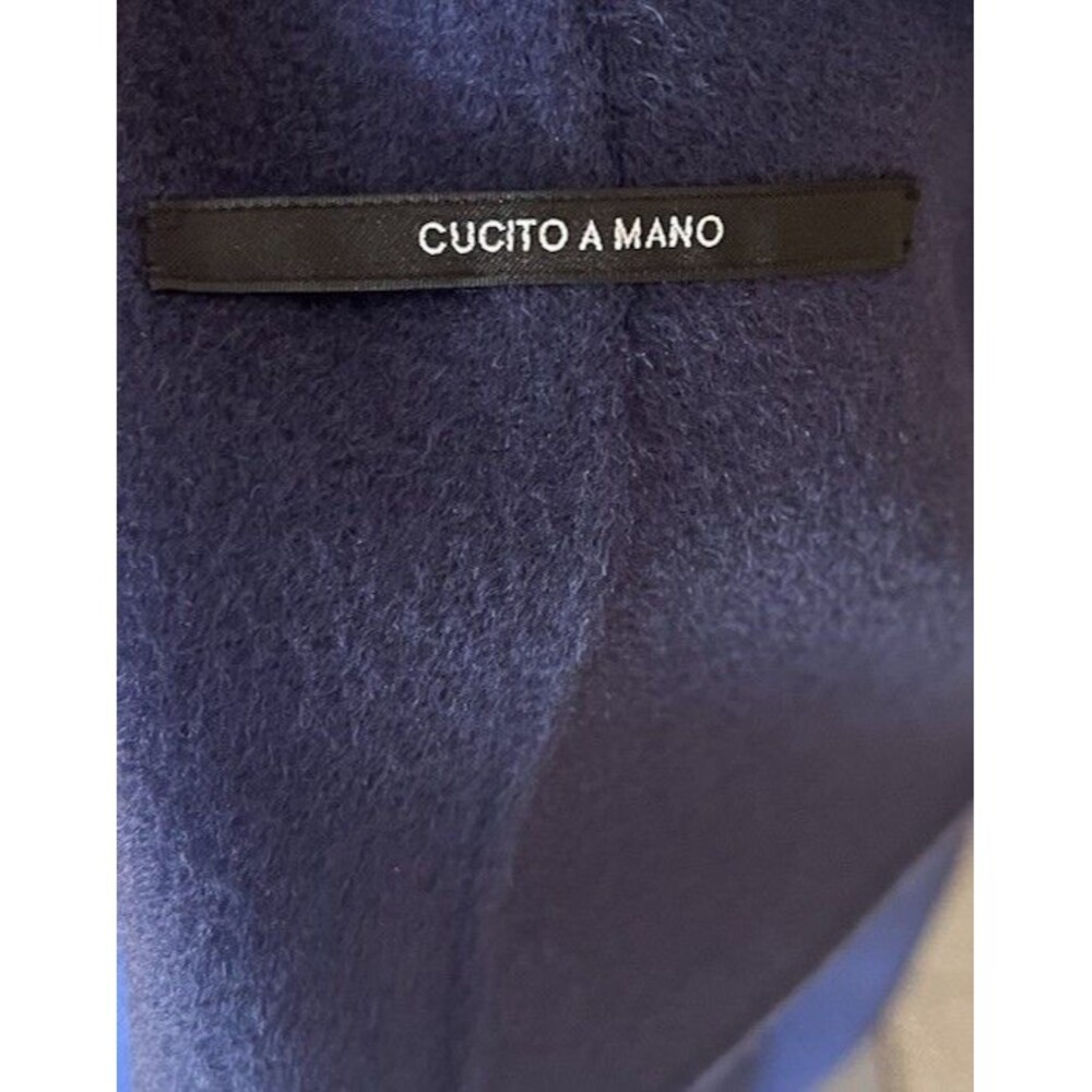 Marina Rinaldi Wool Double Breasted Long Overcoat NWT $1925 Size 18 - Picture 4 of 13